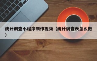 燕郊统计调查小程序制作视频（统计调查表怎么做）