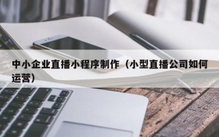 燕郊中小企业直播小程序制作（小型直播公司如何运营）